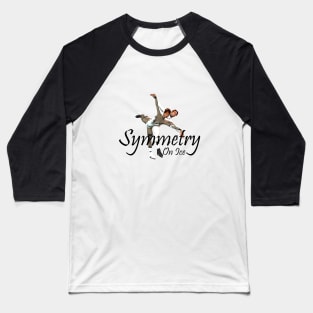 Symmetry on Ice Baseball T-Shirt